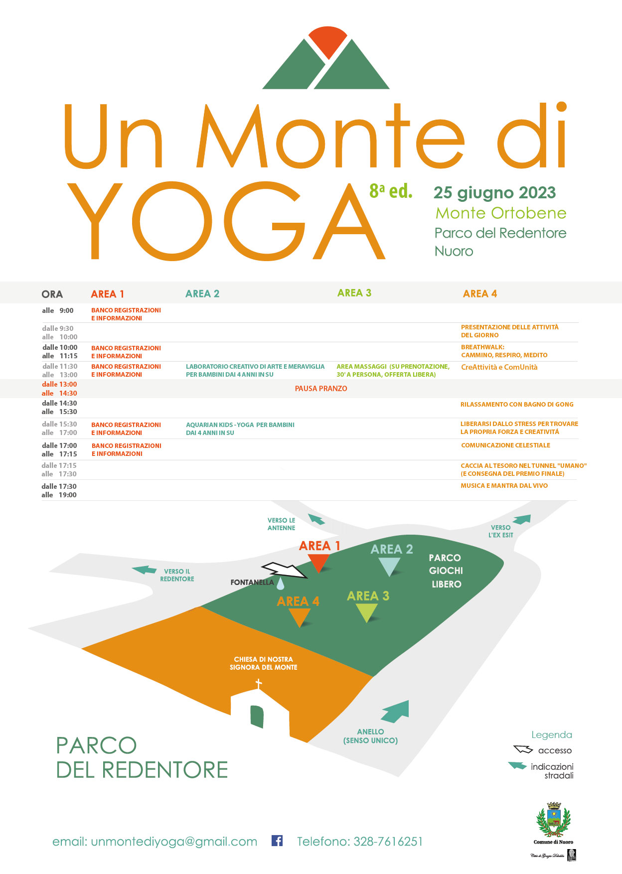 programma Un Monte di Yoga 2022